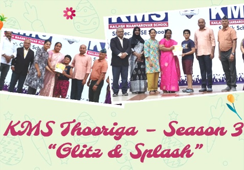 Our students participated in the KMS Thooriga – Season 3 “Glitz & Splash” competitions organised by Kailash Maansarovar  School, Salem.