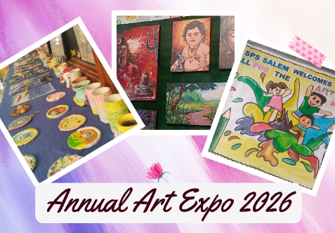 🎨 The Art Department of our school organised the Annual Art Expo in the school lobby to showcase the creativity and talent of our students.